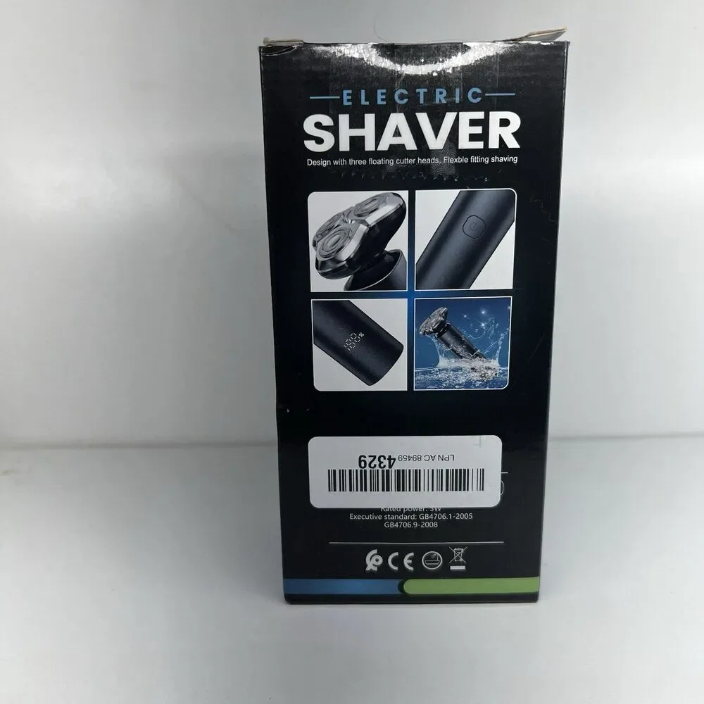 Electric Razor for Men 3D Floating Head Magnetic Detachable USB-C New